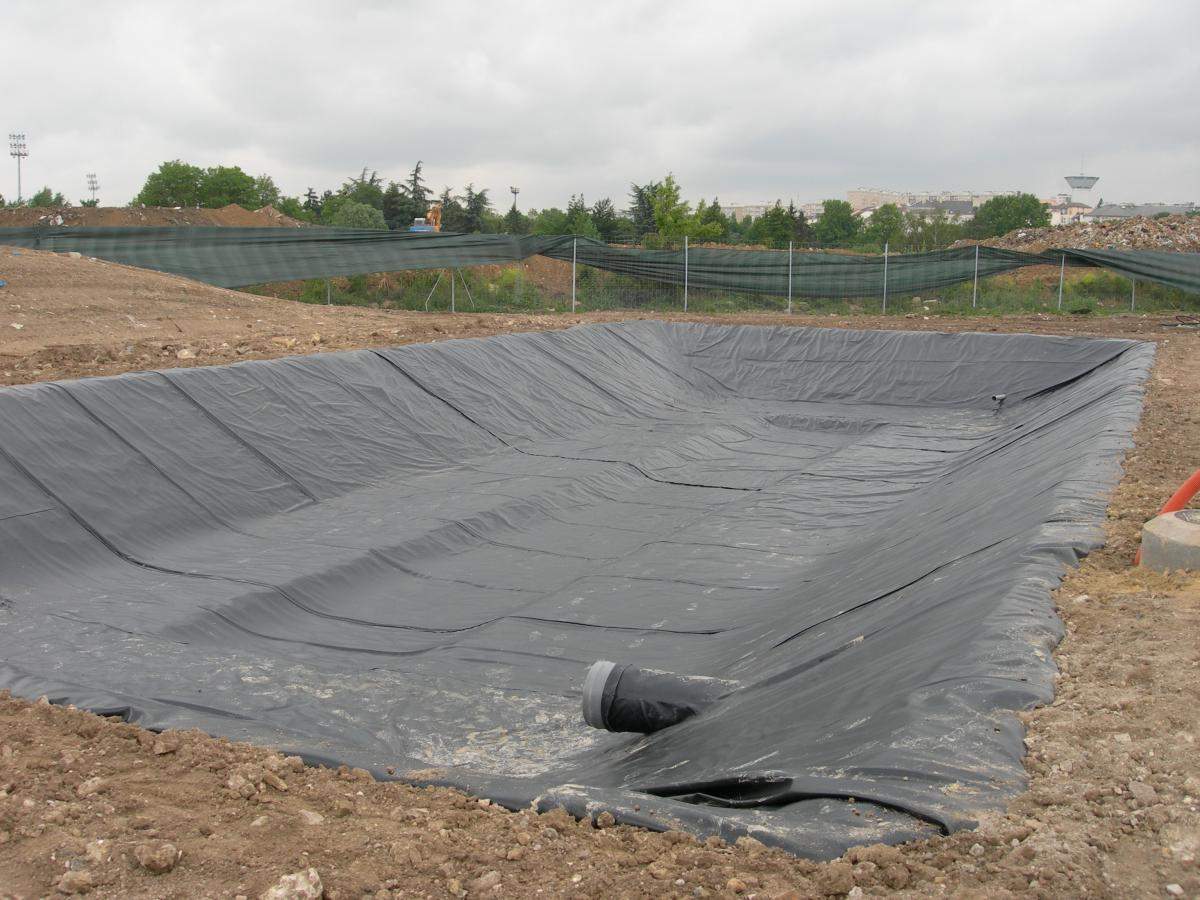 Création d'un bassin de rétention à Créteil(94)